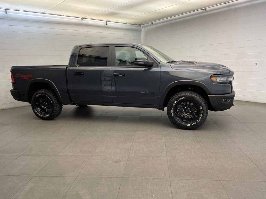 New 2026 Forged Blue Metallic Exterior Paint RAM Rebel image 2
