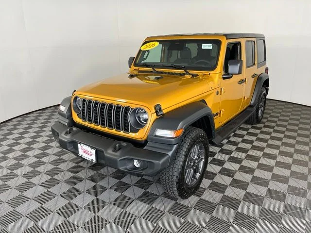 Used 2026 Yellow Jeep Sport S image 3