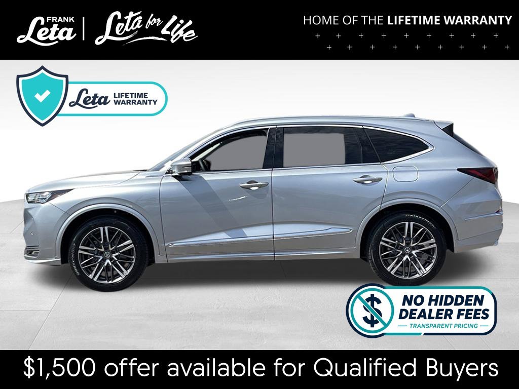 New 2026 Solar Silver Metallic Acura w/Advance Package image 2