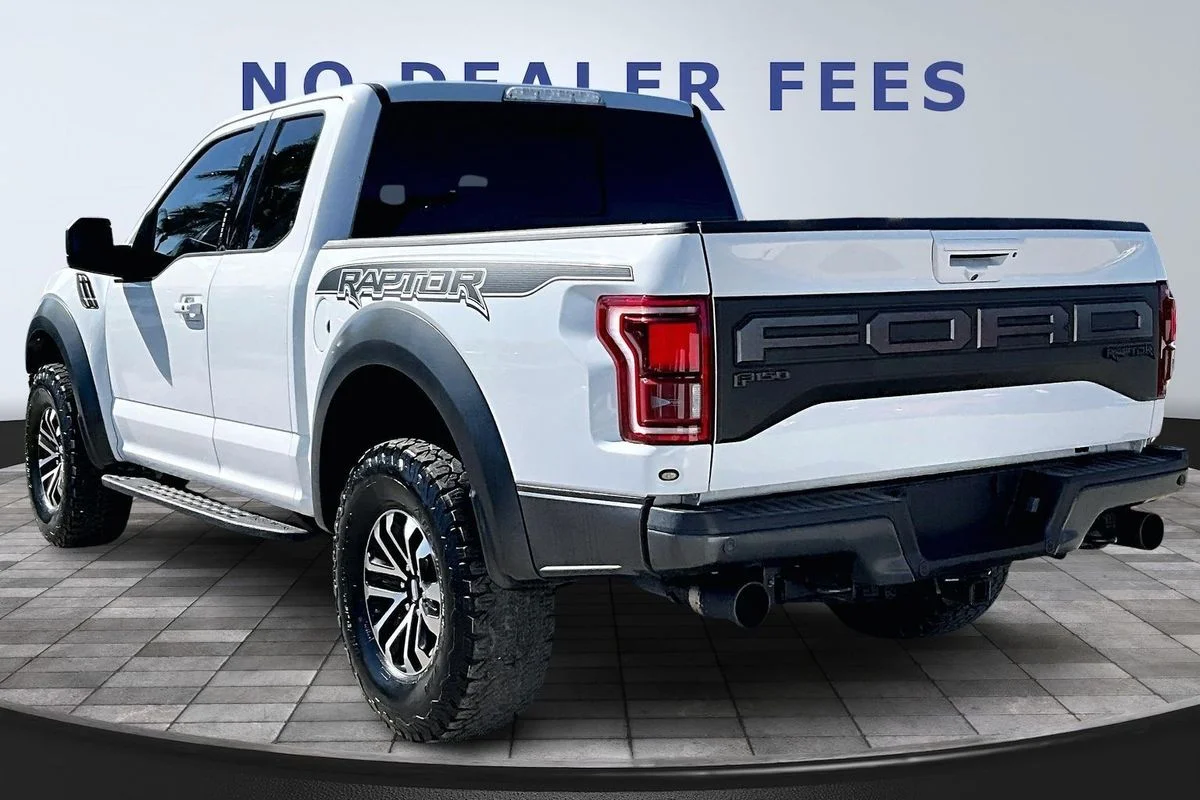 Used 2019 White Ford Raptor image 4