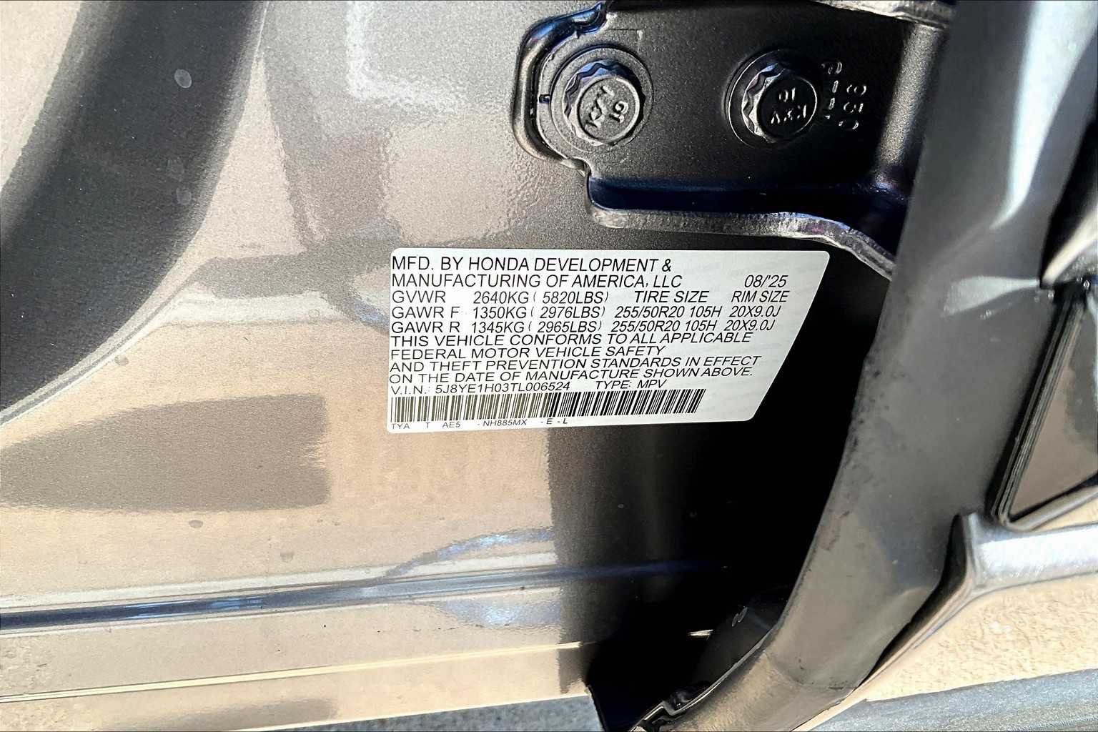 New 2026 Liquid Carbon Metallic Acura w/A-Spec Package image 16