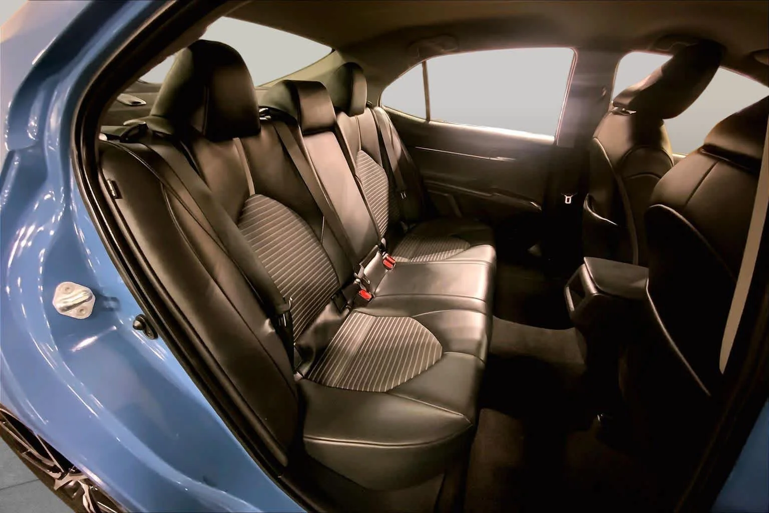 Used 2024 Cavalry Blue Toyota SE image 20