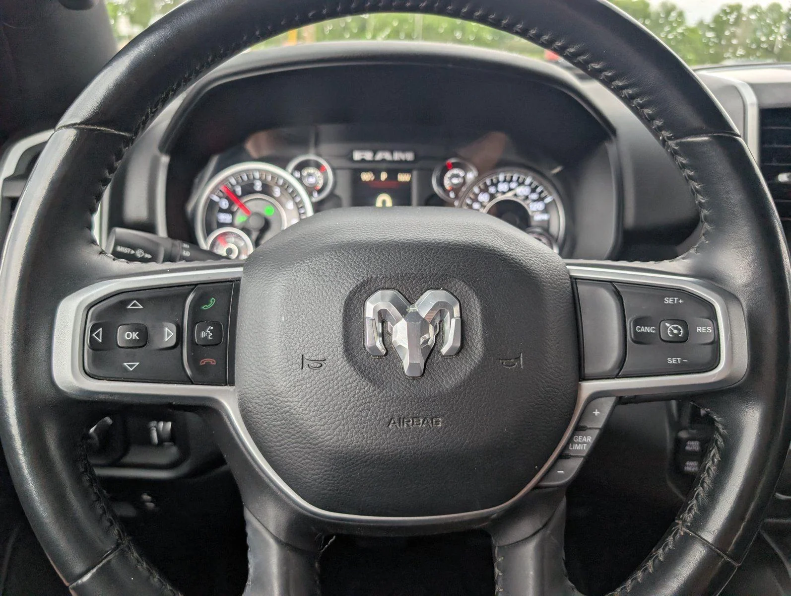 Used 2020 Diamond Black Crystal Pearlcoat Ram Big Horn image 23