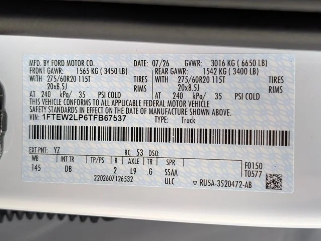 New 2026 Oxford White Ford STX® image 55