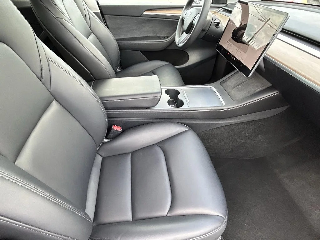 Used 2024 Pearl White Multi-Coat Tesla Long Range image 9