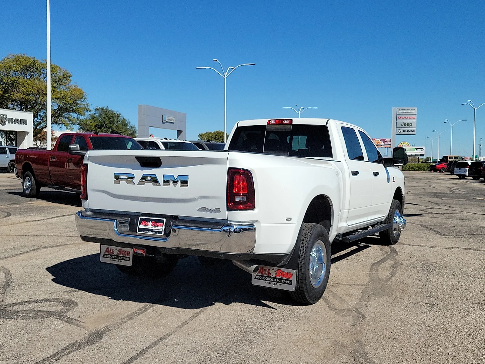 New 2026 Bright White Ram TRADESMAN CREW CAB 4X4 8