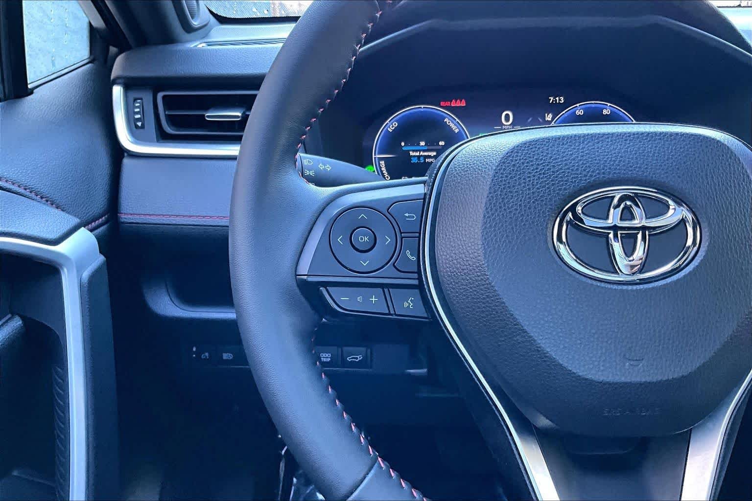 Used 2025 Wind Chill Pearl/Midnight Black Metallic Toyota XSE image 24