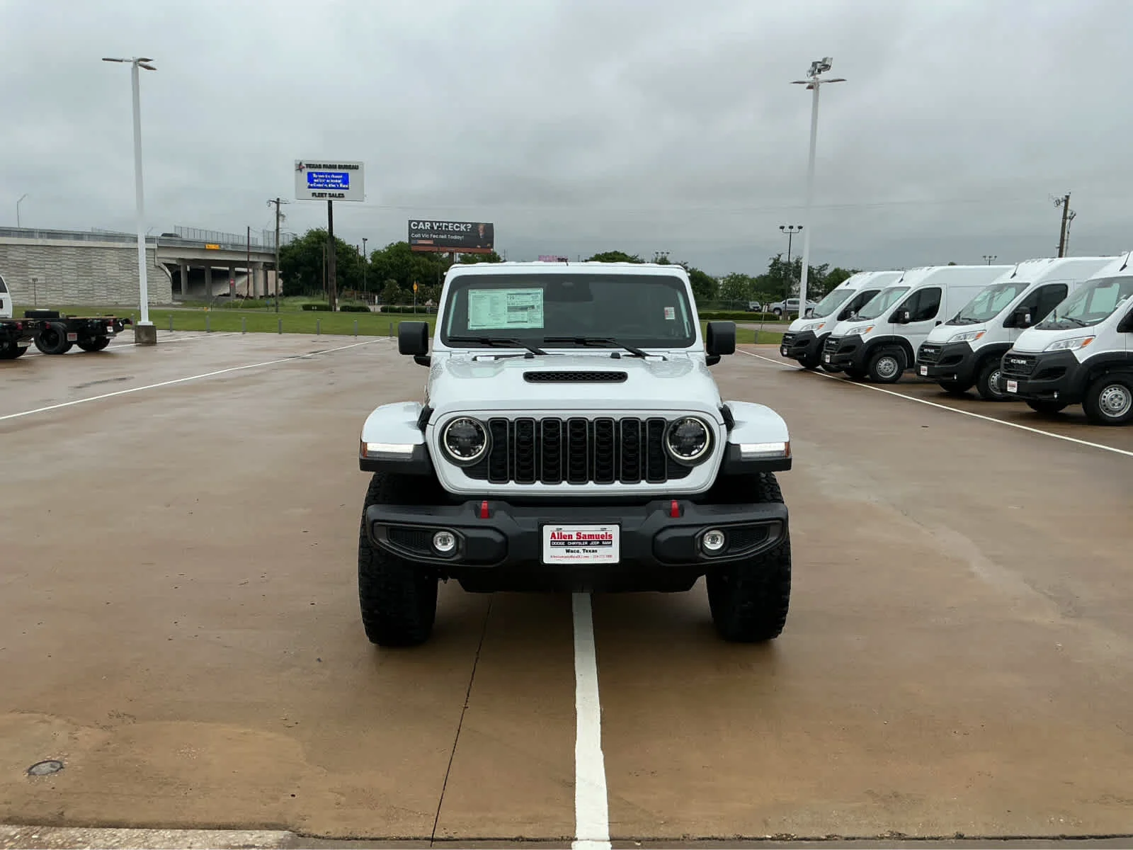 New 2026 Bright White Clearcoat Jeep Rubicon image 3