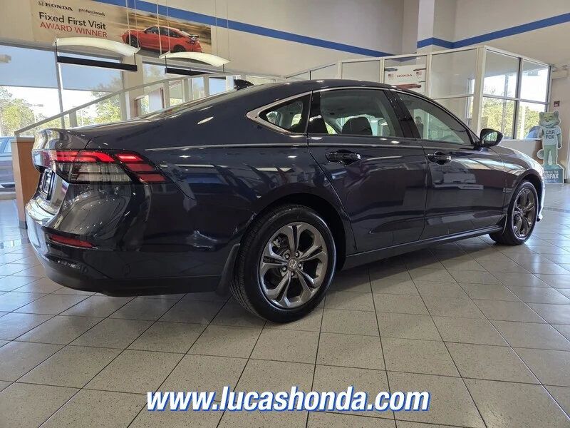 Used 2024 Blue Honda EX CVT image 4