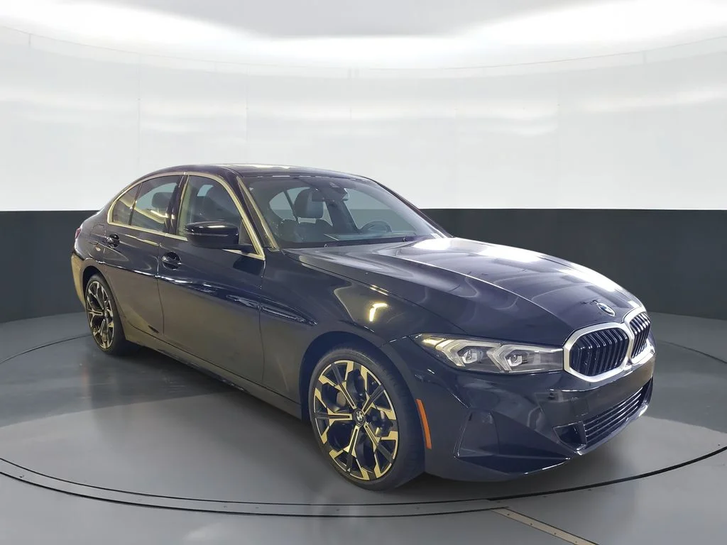 New 2026 Jet Black BMW 330i image 2
