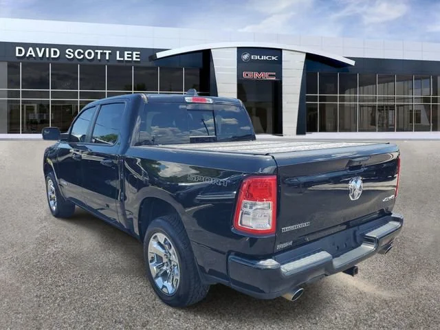 Used 2021 Diamond Black Crystal Pearlcoat Ram Big Horn image 3