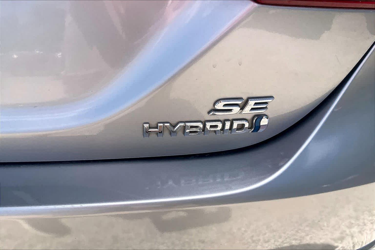 Used 2022 Celestial Silver Metallic Toyota Hybrid SE image 10