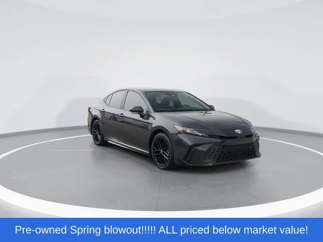 Used 2025 Gray Toyota SE image 2