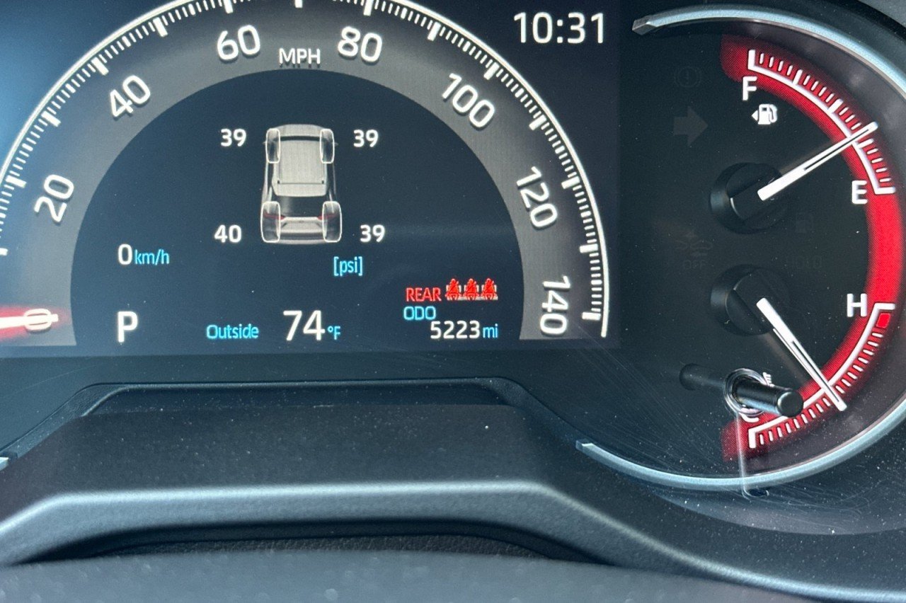Used 2024 MAGNETIC GREY METALL Toyota LE image 23