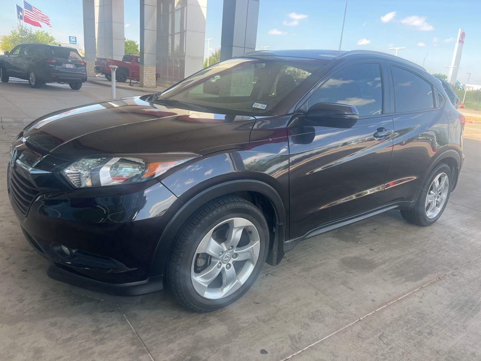 Used 2016 Honda HR-V EX-L with VIN 3CZRU5H74GM740520 for sale in Dallas, TX