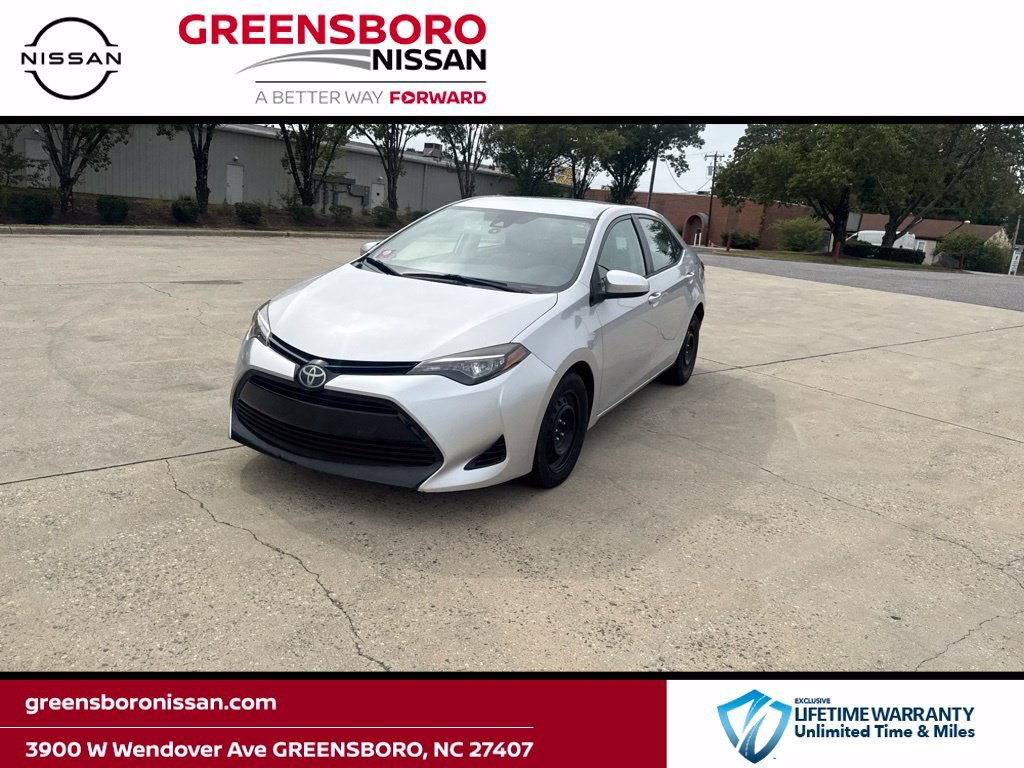 Used 2017 Silver Toyota LE image 1