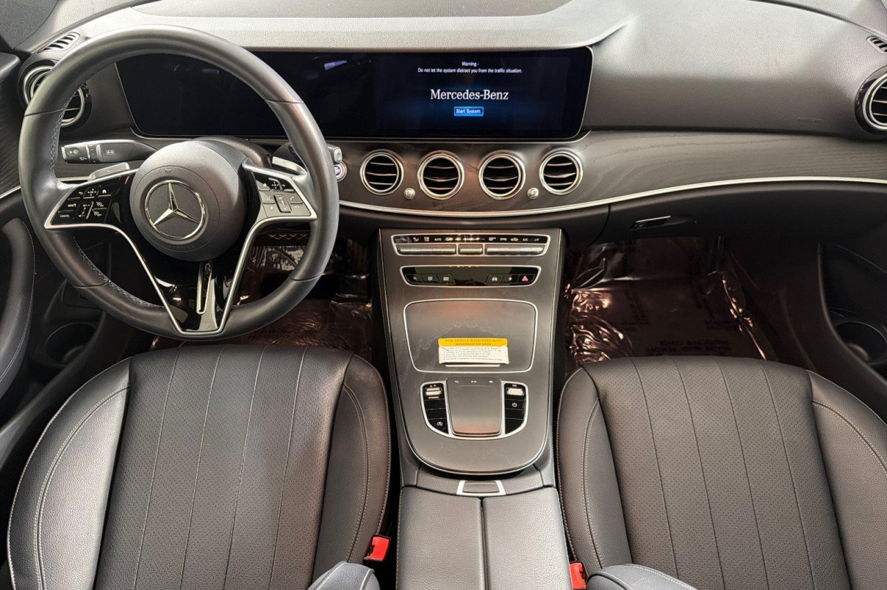 Certified Used 2023 Polar White Mercedes-Benz E 350 image 12