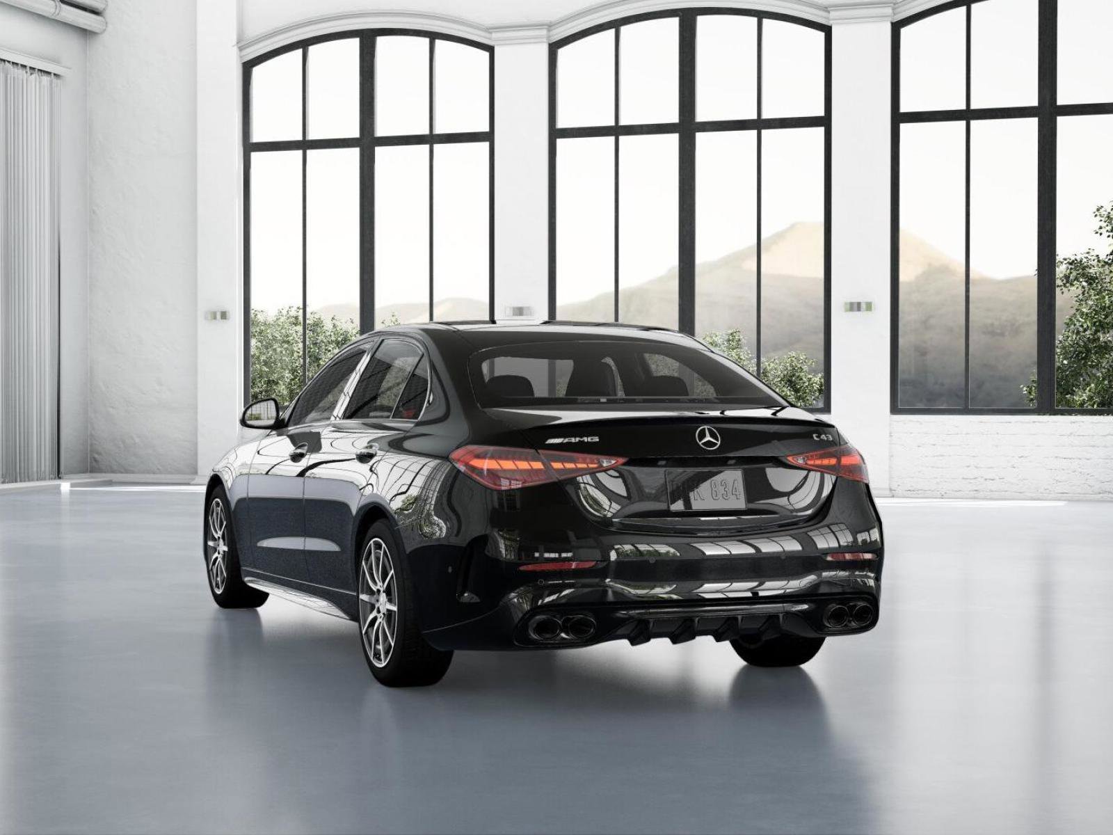 New 2026 Obsidian Black Metallic Mercedes-Benz AMG® C 43 4MATIC® Sedan image 27