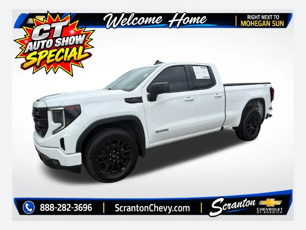 Certified Used 2023 Summit White GMC Elevation image 1
