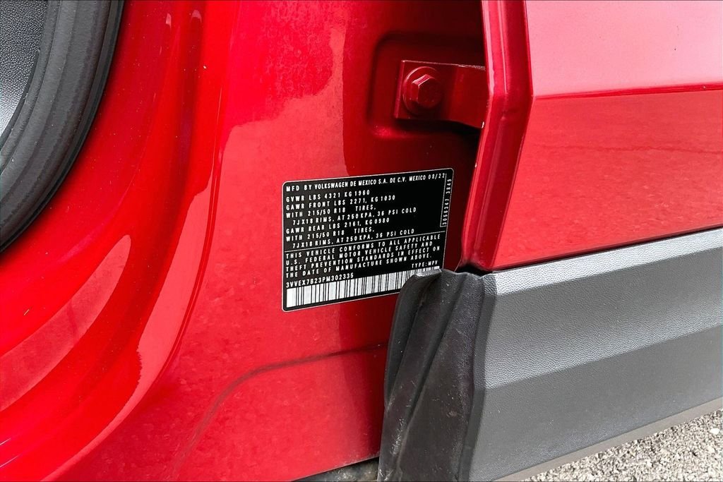 Used 2023 Red Volkswagen 1.5T SE image 29