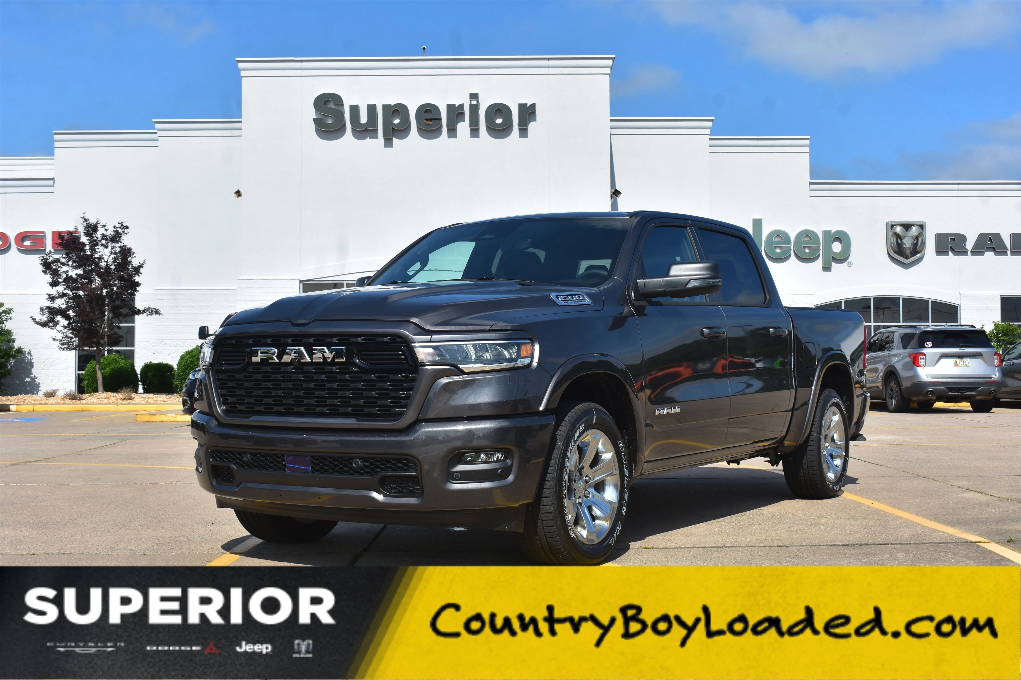 New 2026 Granite Crystal Metallic Clearcoat Ram Big Horn image 1