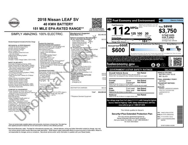 Used 2018 Silver Nissan SV image 4