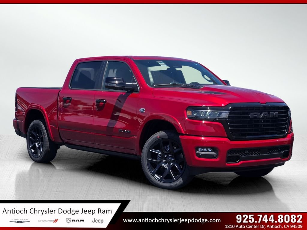 New 2026 Molten Red Pearl-Coat Exterior Paint RAM Laramie image 1