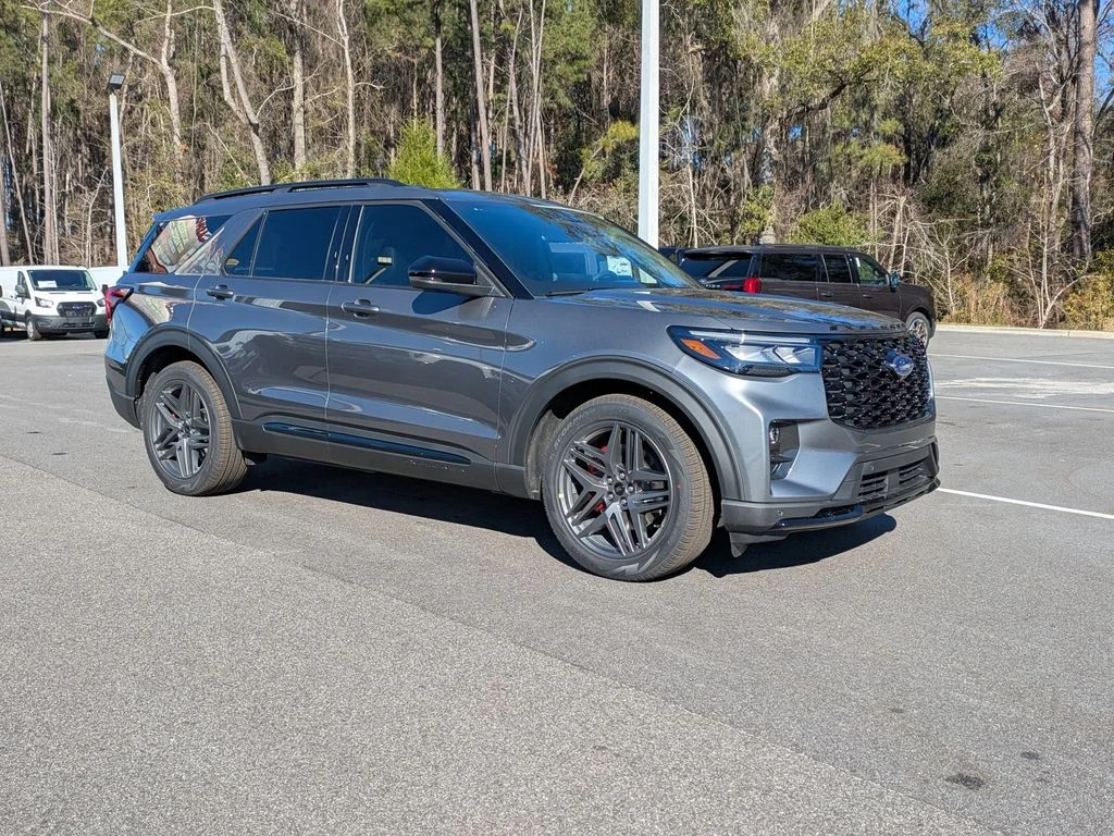 New 2026 Carbonized Gray Metallic Ford ST image 2
