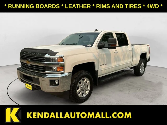 Pre-Owned 2015 Chevrolet Silverado 3500HD LT 4WD 4D Crew Cab