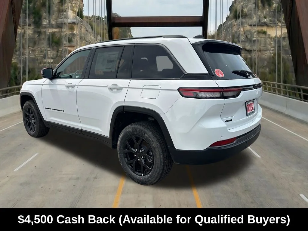 New 2026 Bright White Clear-Coat Exterior Paint Jeep Altitude image 8