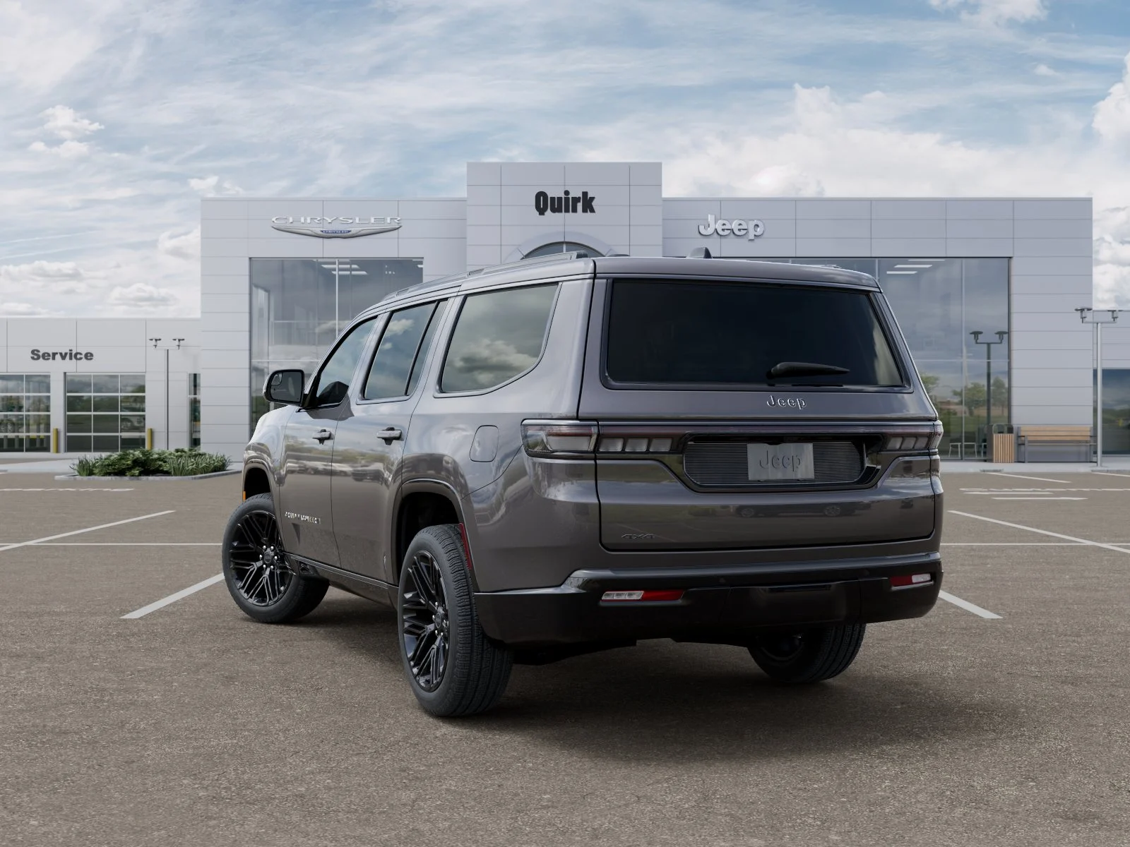 New 2026 Baltic-Gray Metallic Clear-Coat Exterior Paint Jeep Limited Reserve image 29