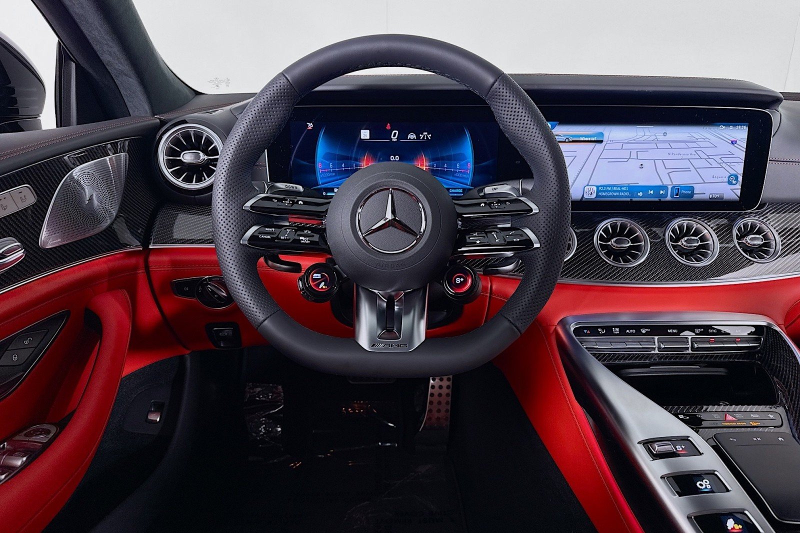 New 2026 Obsidian Black Metallic Mercedes-Benz AMG® GT 53 4-Door Coupe image 4