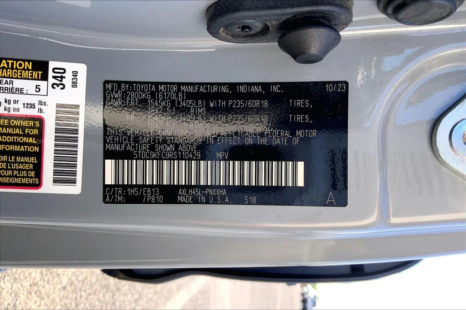 Used 2024 Cement Toyota Woodland Edition image 36