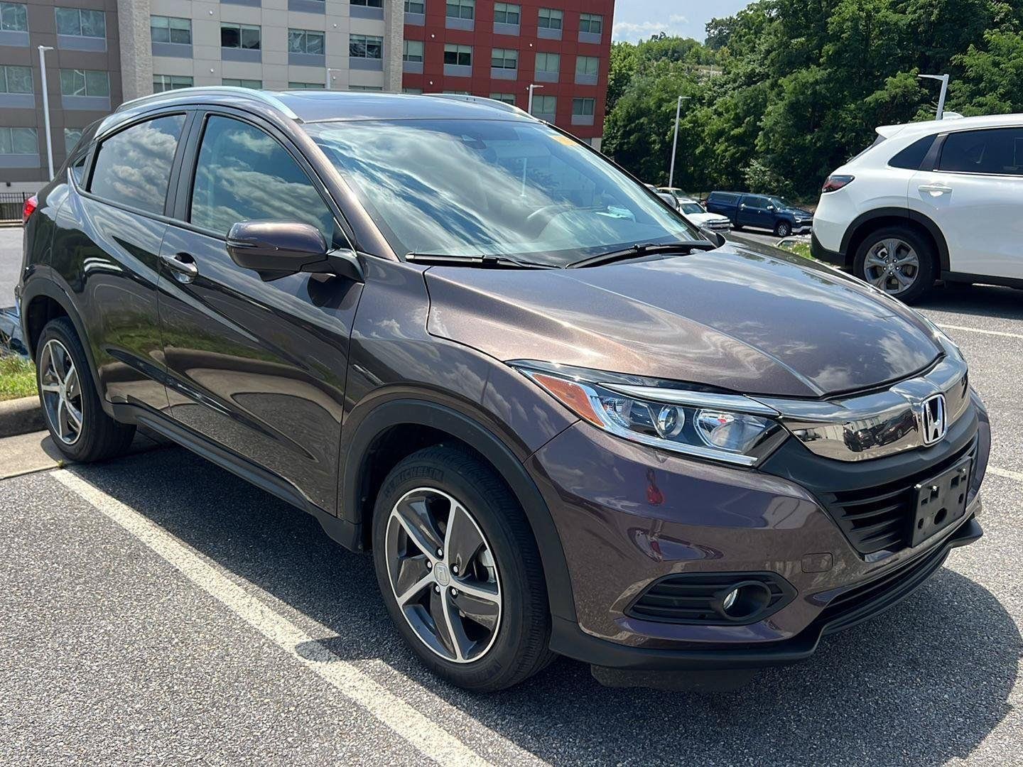 Used 2021 Midnight Amethyst Metallic Honda EX image 7