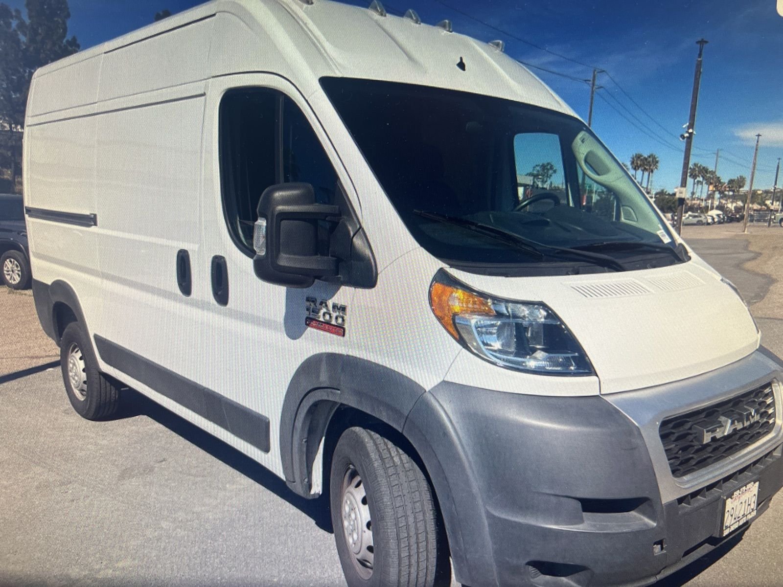 2021 RAM ProMaster Cargo Van Base