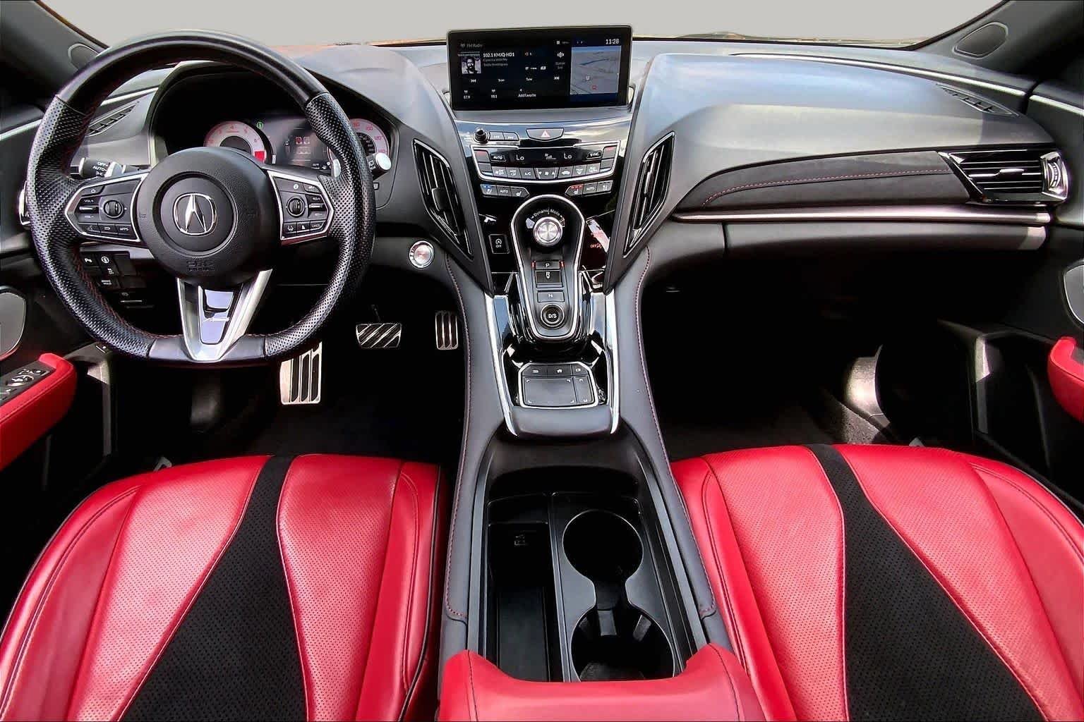 Certified Used 2022 Liquid Carbon Metallic Acura w/A-Spec Package image 16