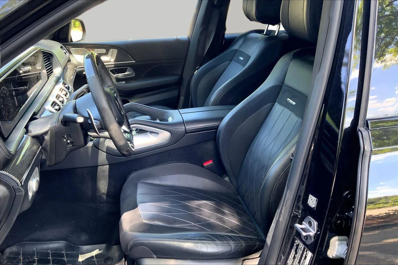 Used 2022 Obsidian Black Metallic Mercedes-Benz AMG® GLS 63 image 8