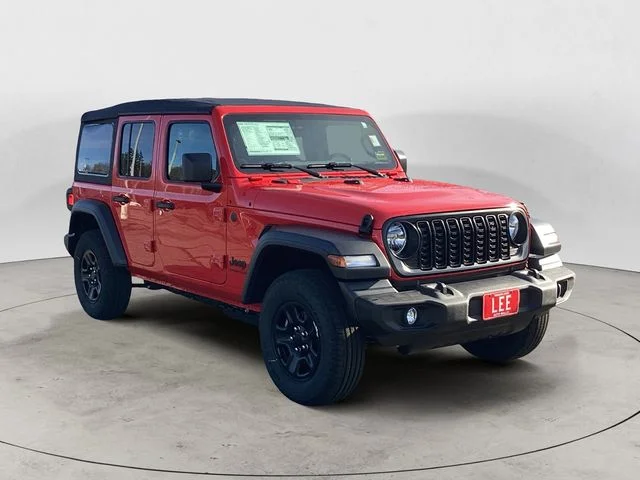 New 2026 Red Clearcoat Jeep 4-DOOR SPORT image 7