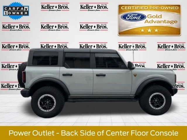 Certified Used 2023 Cactus Green / Gray Ford Badlands image 9