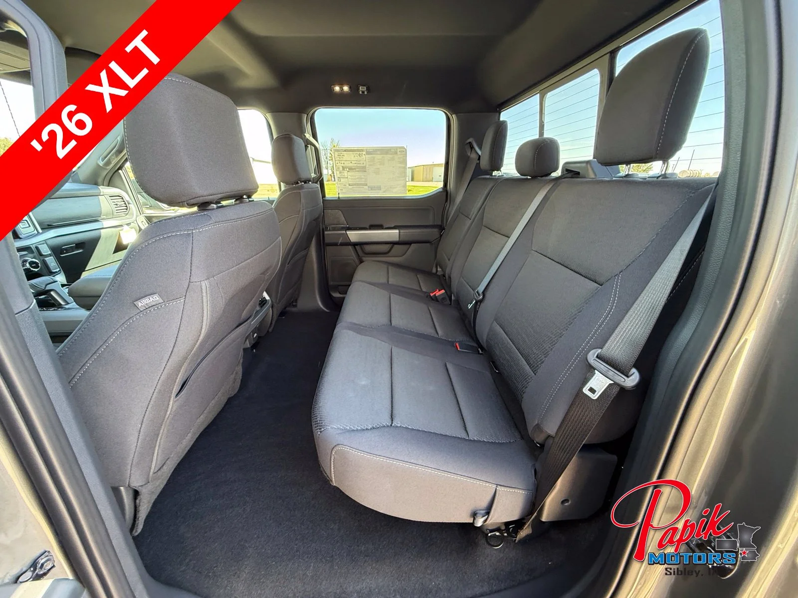 New 2026 Gray Metallic Ford XLT image 15