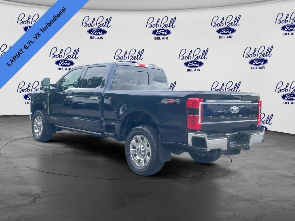 Used 2024 Antimatter Blue Metallic Ford Lariat image 5