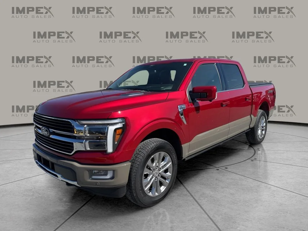 Used 2025 Red Ford King Ranch image 1
