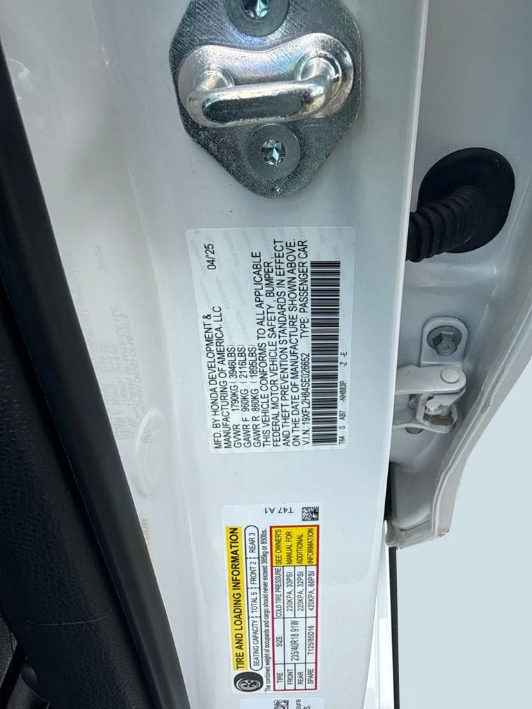 Used 2025 White Honda Sport image 60