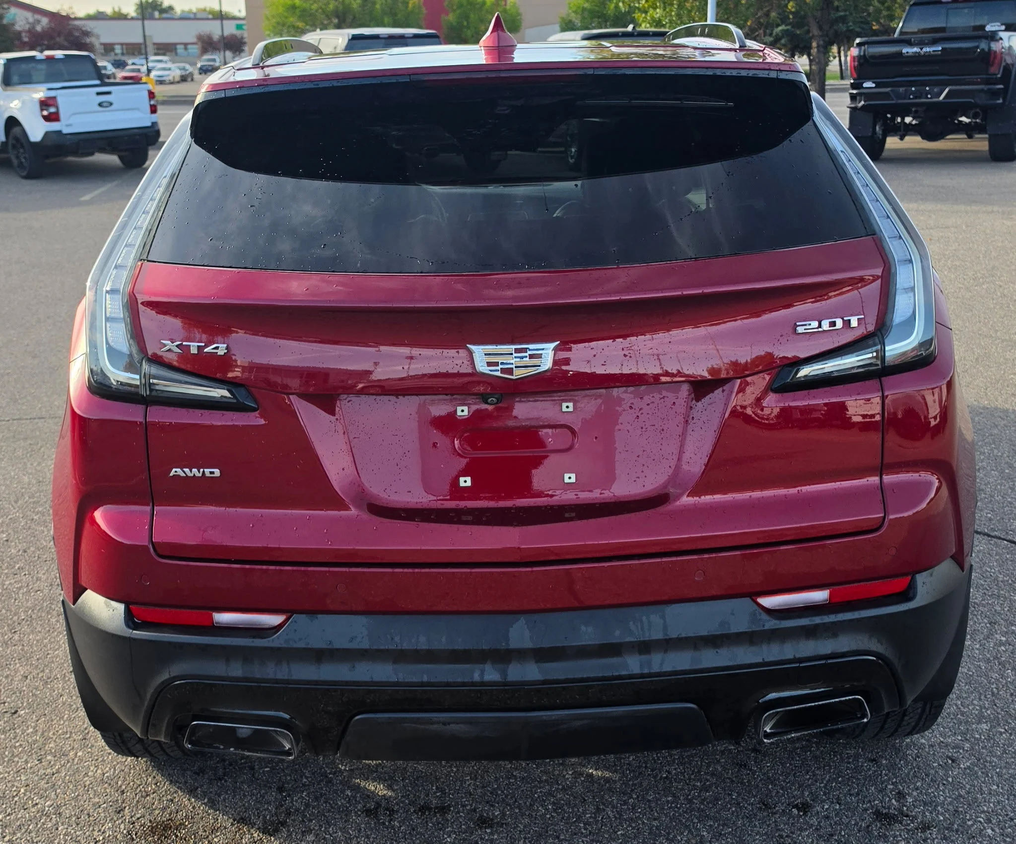 Used 2019 Red Cadillac AWD Sport image 4