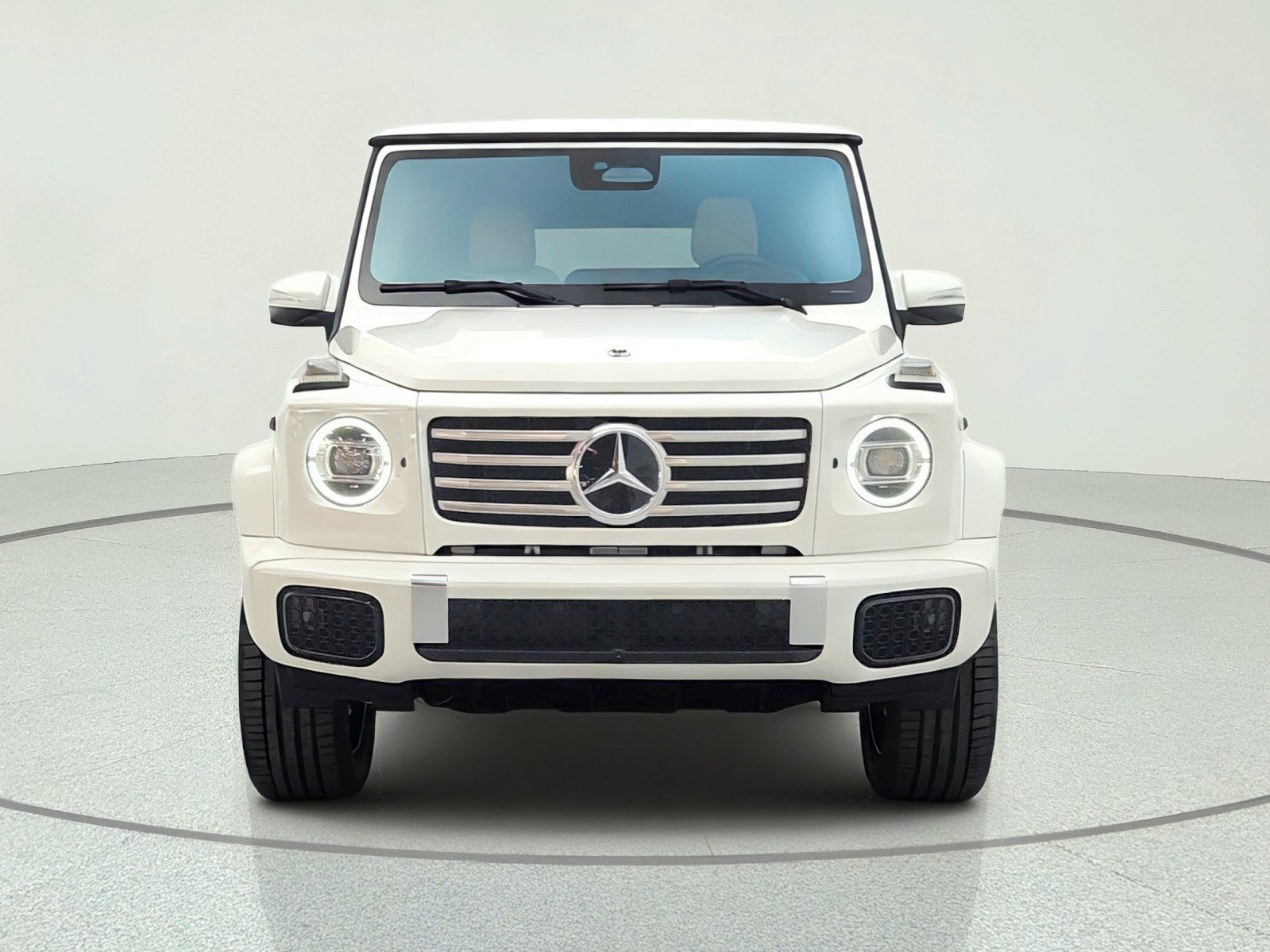 New 2027 POLAR WHITE Mercedes-Benz G 580e SUV image 2