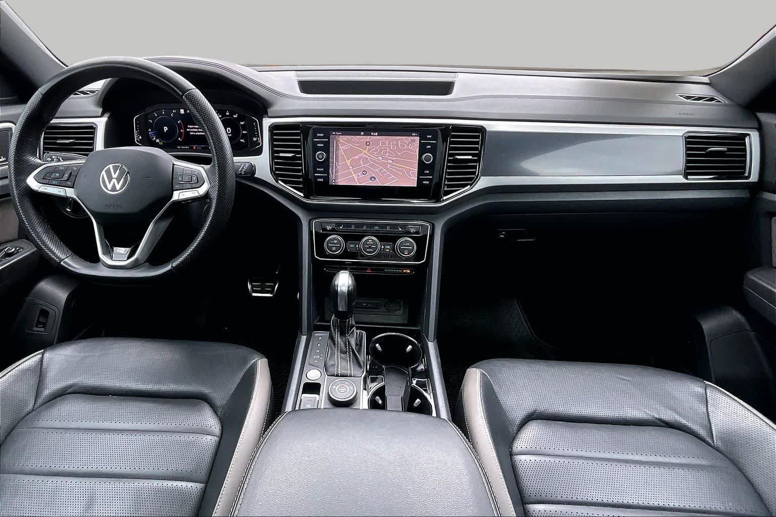 Used 2023 Pure Gray Volkswagen 3.6L V6 SEL Premium R-Line image 31