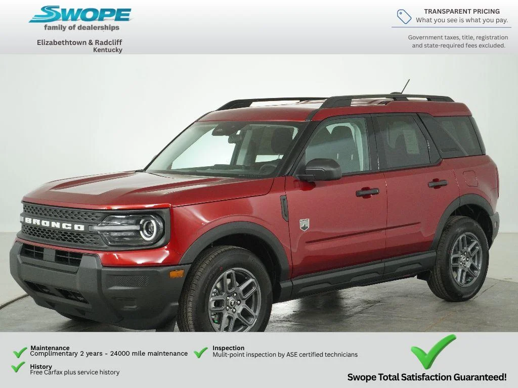 New 2026 Ruby Red Metallic Tinted Clearcoat Ford Big Bend® image 10