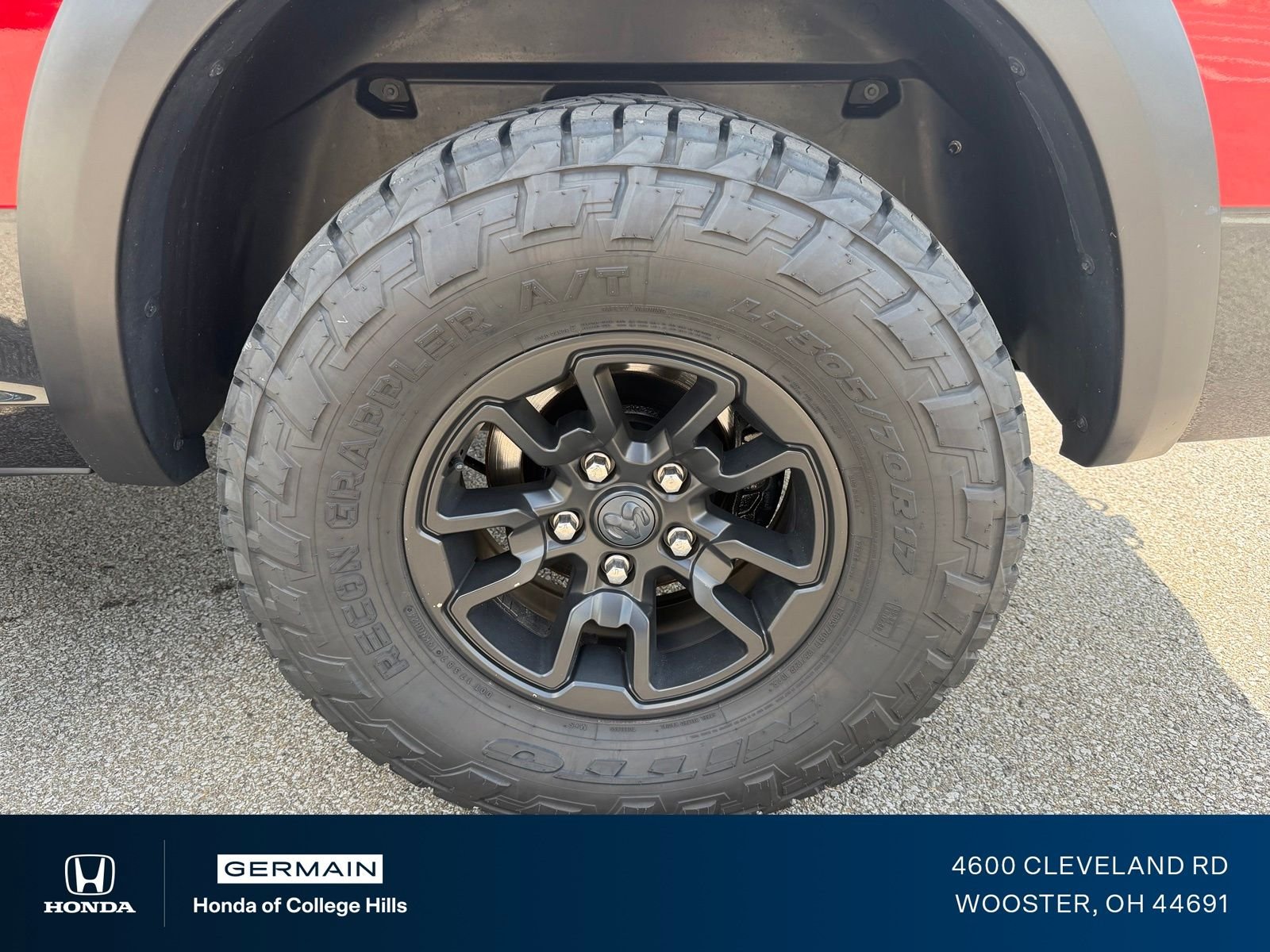 Used 2017 Flame Red Clearcoat Ram Rebel image 10