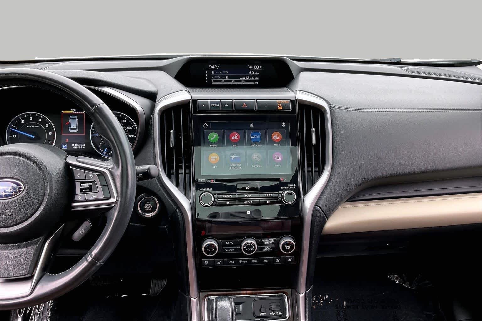 Used 2019 Crystal White Pearl Subaru Touring image 7
