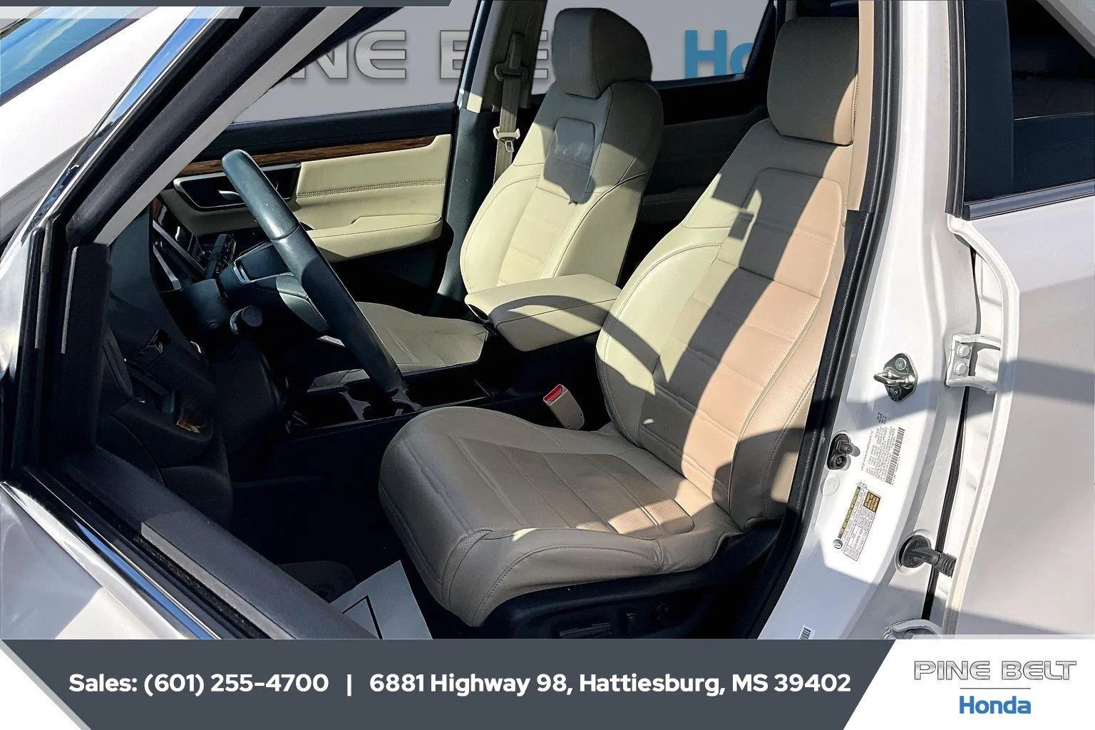Used 2019 Platinum White Pearl Honda EX-L image 18